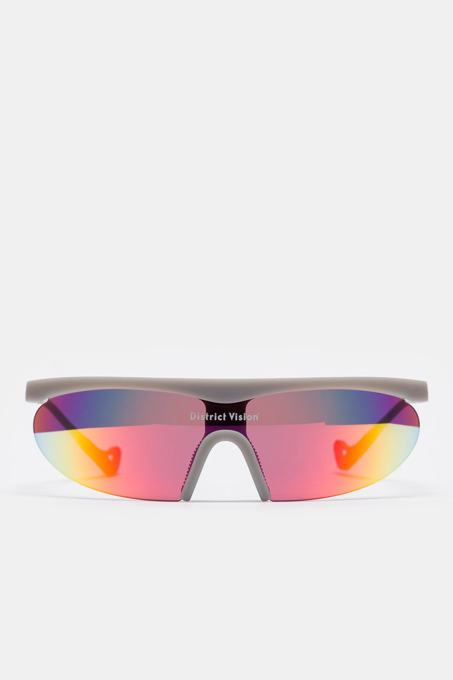District Vision Koharu Eclipse Sunglasses in Carbon/D+ Spectral Mirror - Notre
