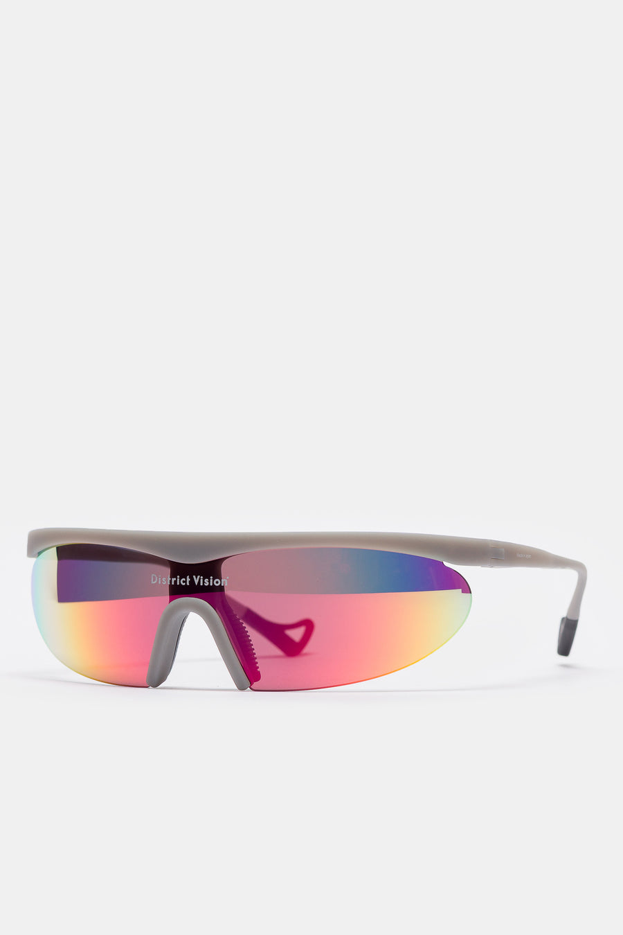 District Vision Koharu Eclipse Sunglasses in Carbon/D+ Spectral Mirror - Notre