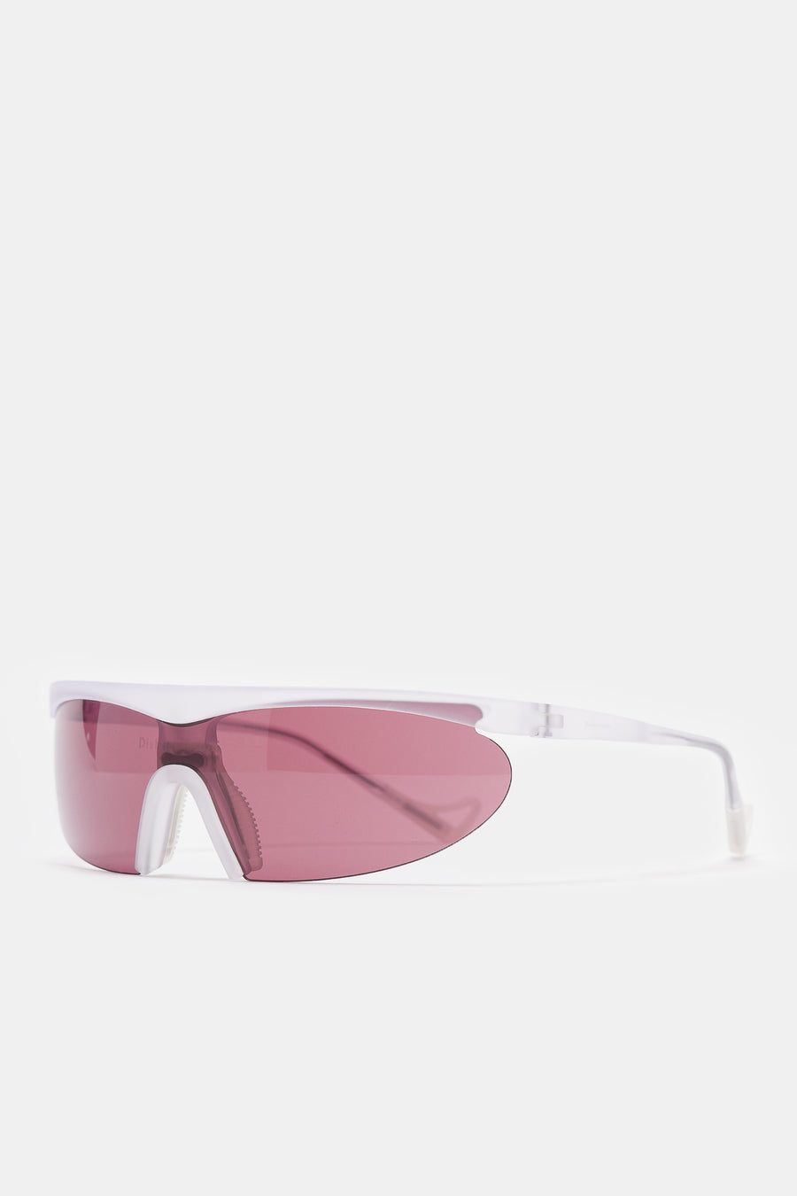 District Vision Koharu Eclipse Sunglasses in Clear/D+ Black Rose - Notre