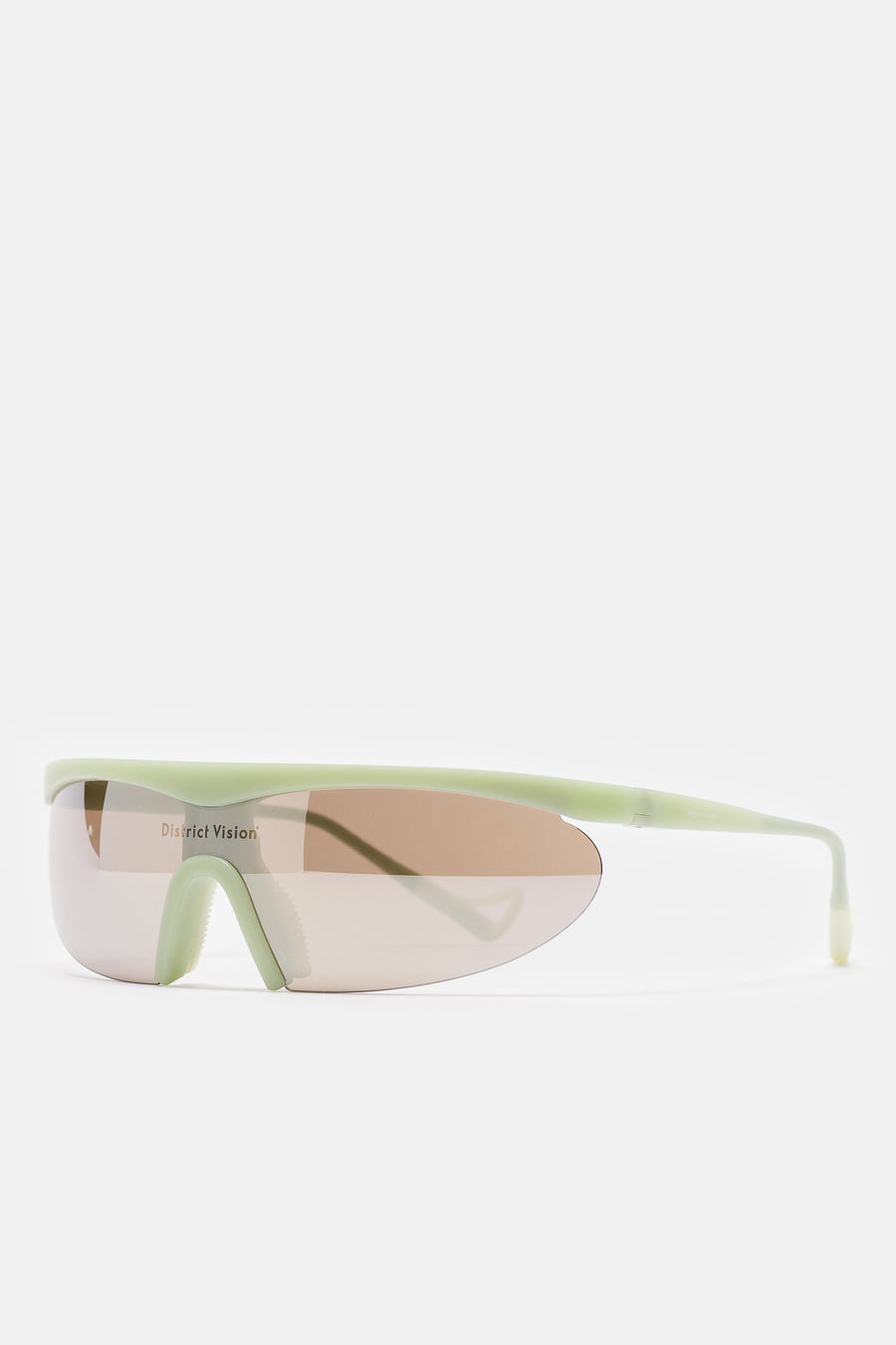 District Vision Koharu Eclipse Sunglasses in Mint/D+ Taupe Mirror - Notre