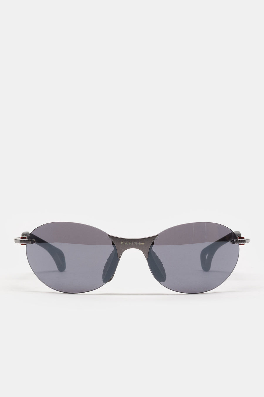 District Vision Mami Vantage TI Sunglasses in Graphite/D+ Onyx mirror - Notre