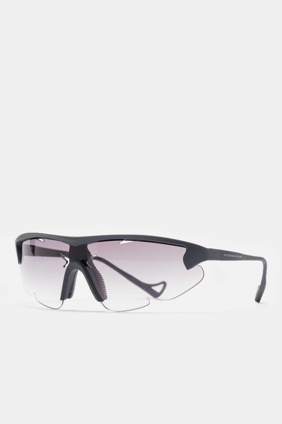 District Vision PAF Junya Racer Sunglasses in Off-Black/D+ Gray Gradient - Notre