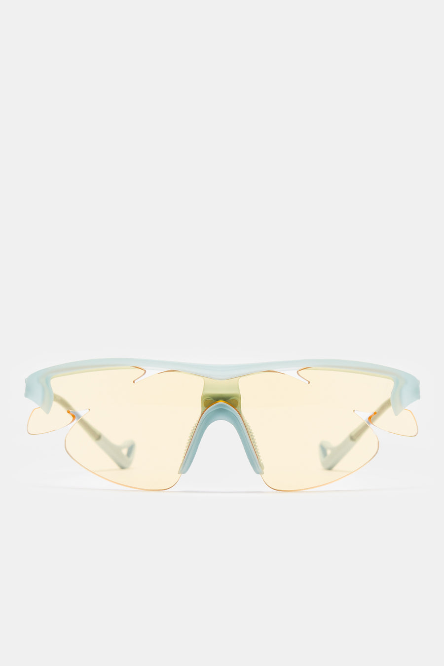 District Vision PAF Junya Racer Sunglasses in Scale/D+ Sports Yellow - Notre