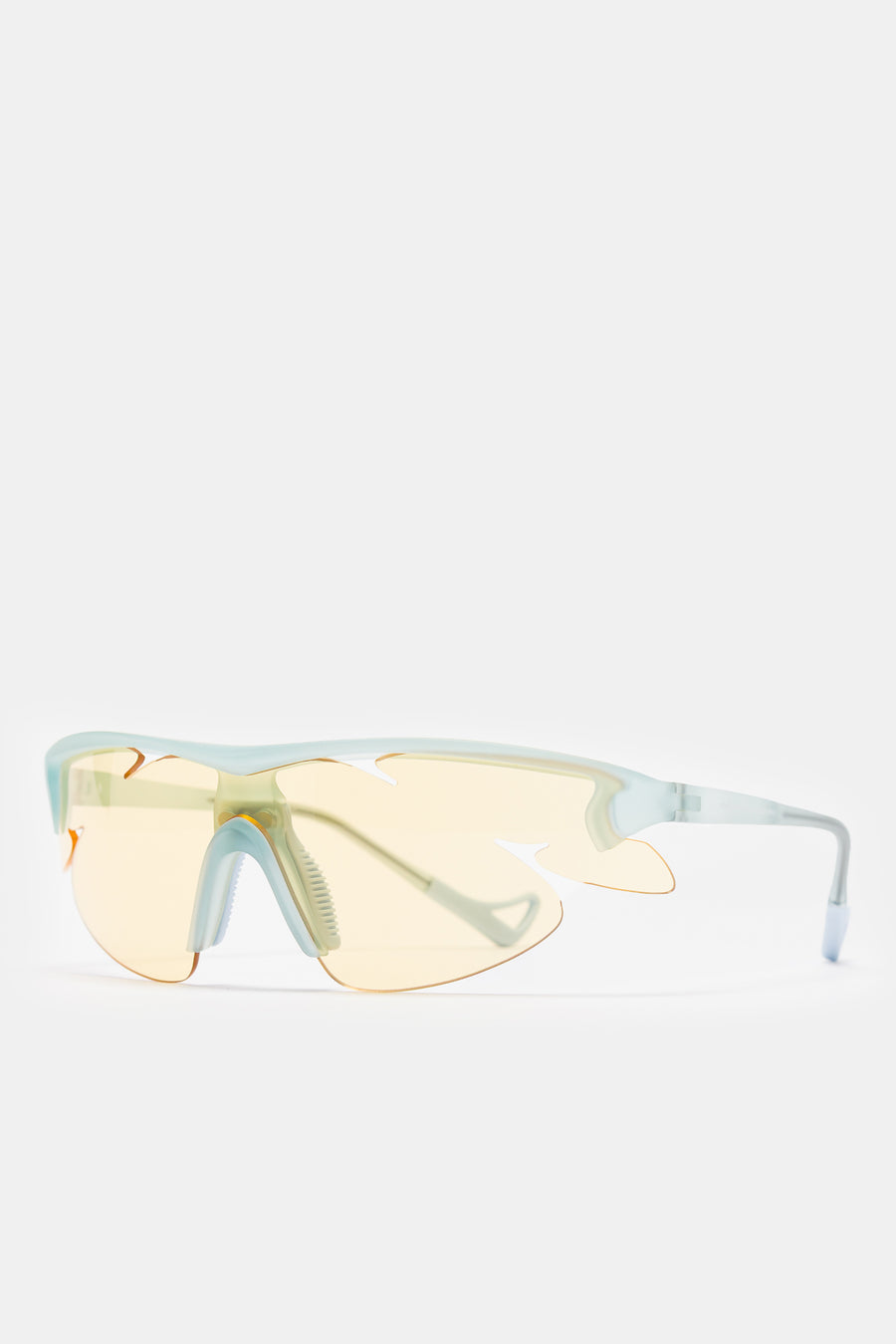 District Vision PAF Junya Racer Sunglasses in Scale/D+ Sports Yellow - Notre