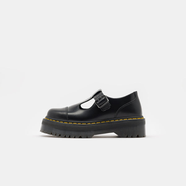 Bethan Polished Smooth Leather Platform Shoes