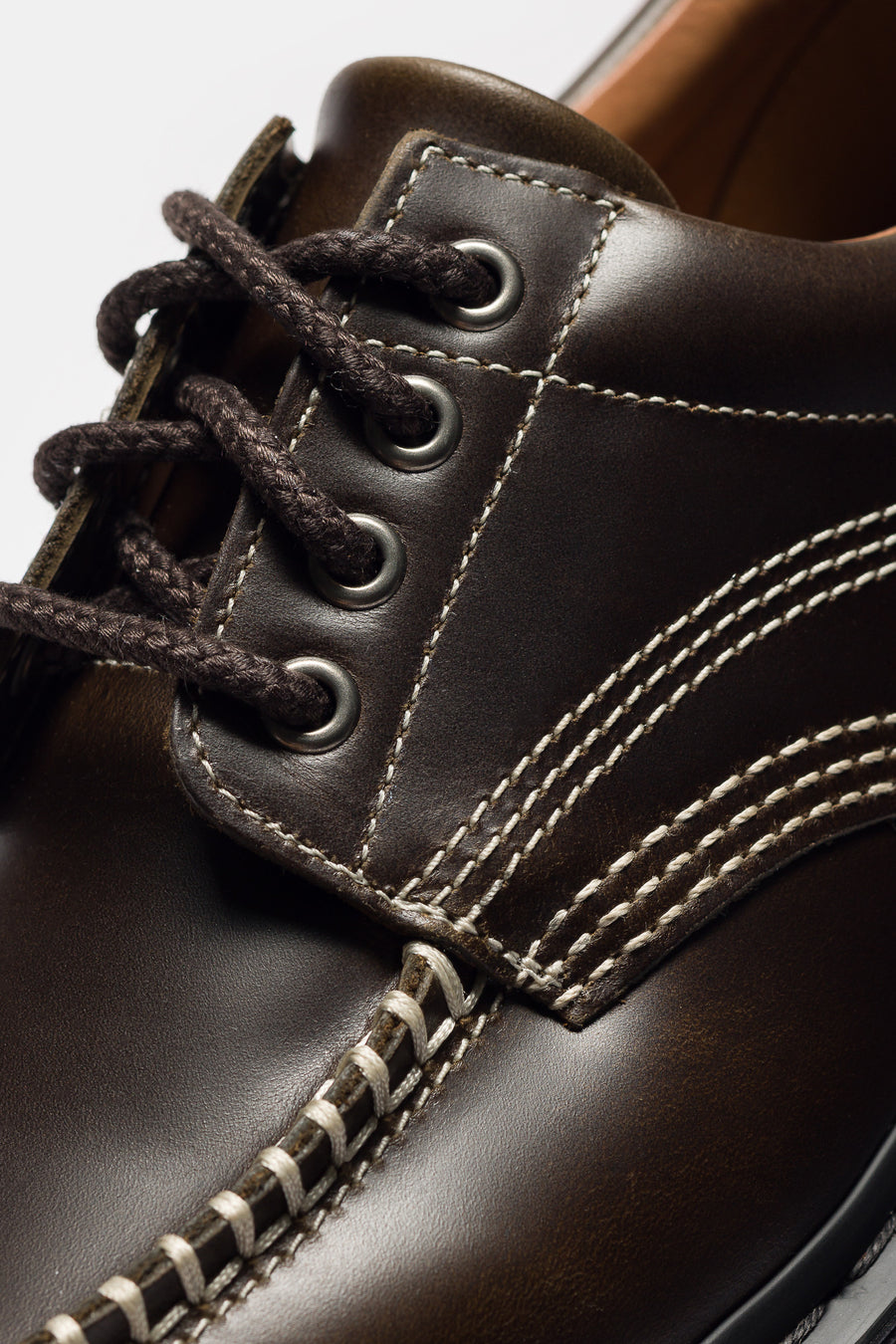 Dr. Martens Lowell 4 Eye Shoe in Olive Orleans - Notre