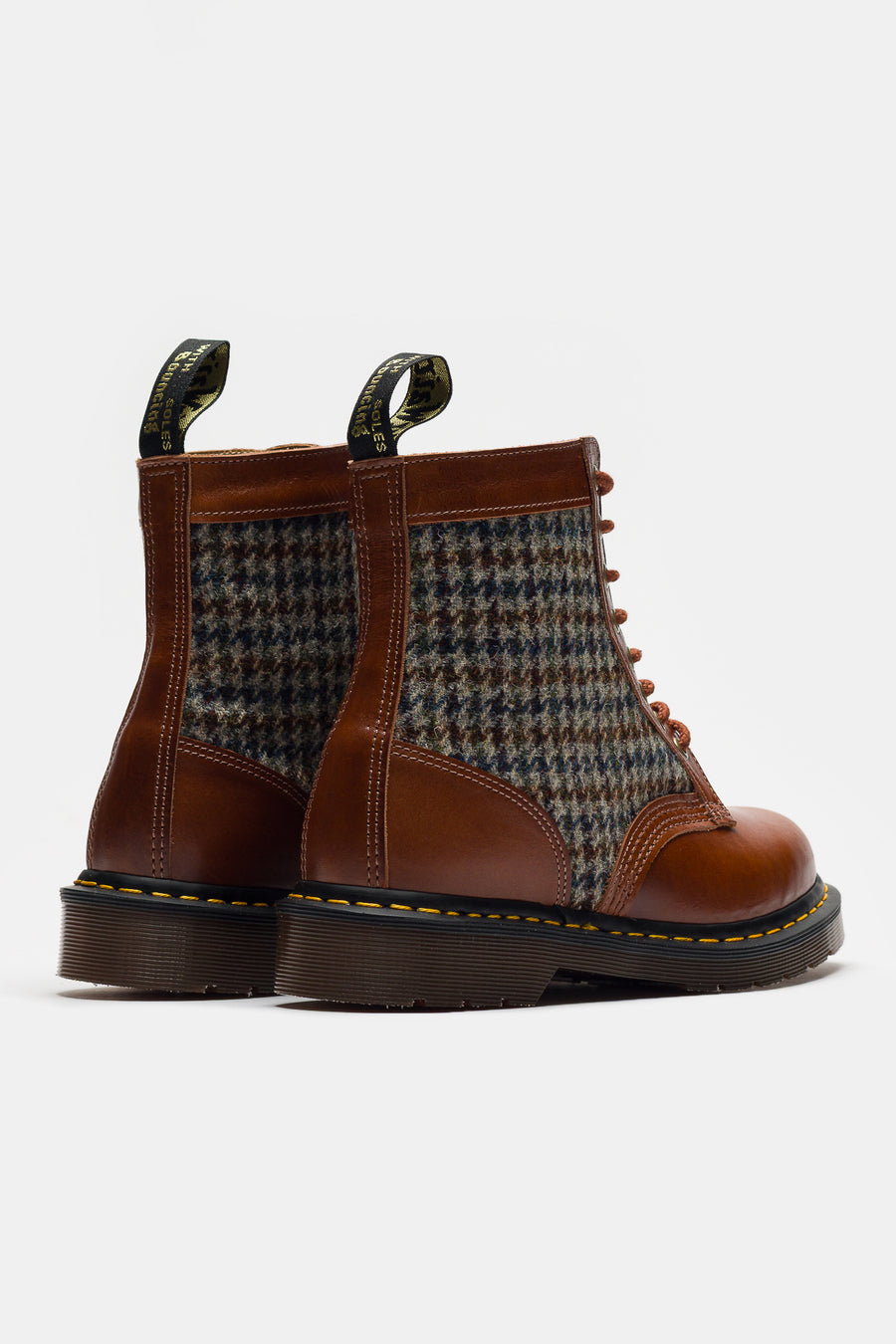 Dr. Martens 1460 Pascal Harris Tweed Boot in Amber Tan/Multi - Notre