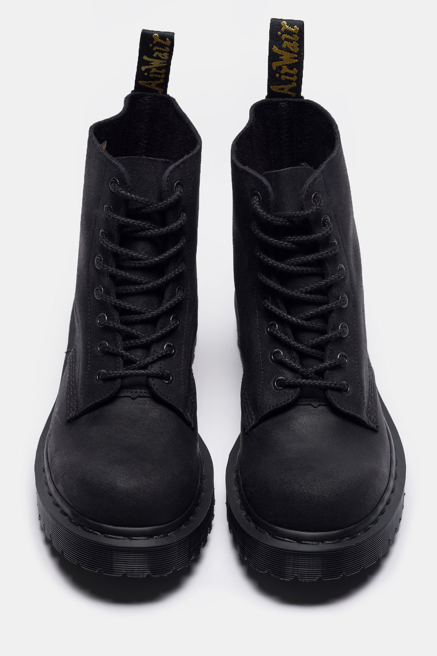 Dr. Martens 1460 Bex Bump Toe Boot in Black Wax Commander - Notre