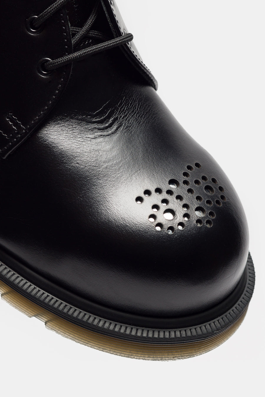 Dr. Martens 1461 Analine Leather Steel Toe Derby in Black - Notre