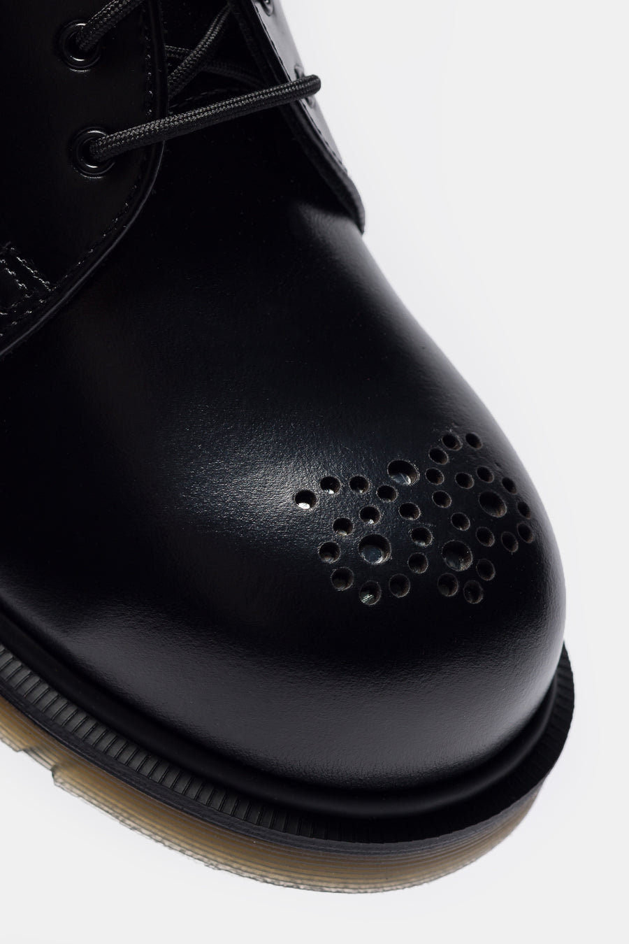 Dr. Martens 1461 Analine Leather Steel Toe Derby in Black - Notre