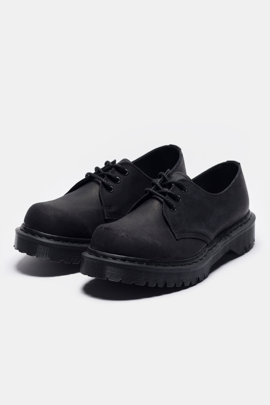 Dr. Martens 1461 BEX ブラック UK8 DR. MARTENS - 1461 Bex Bump Toe Leather Shoes – Atelier New York