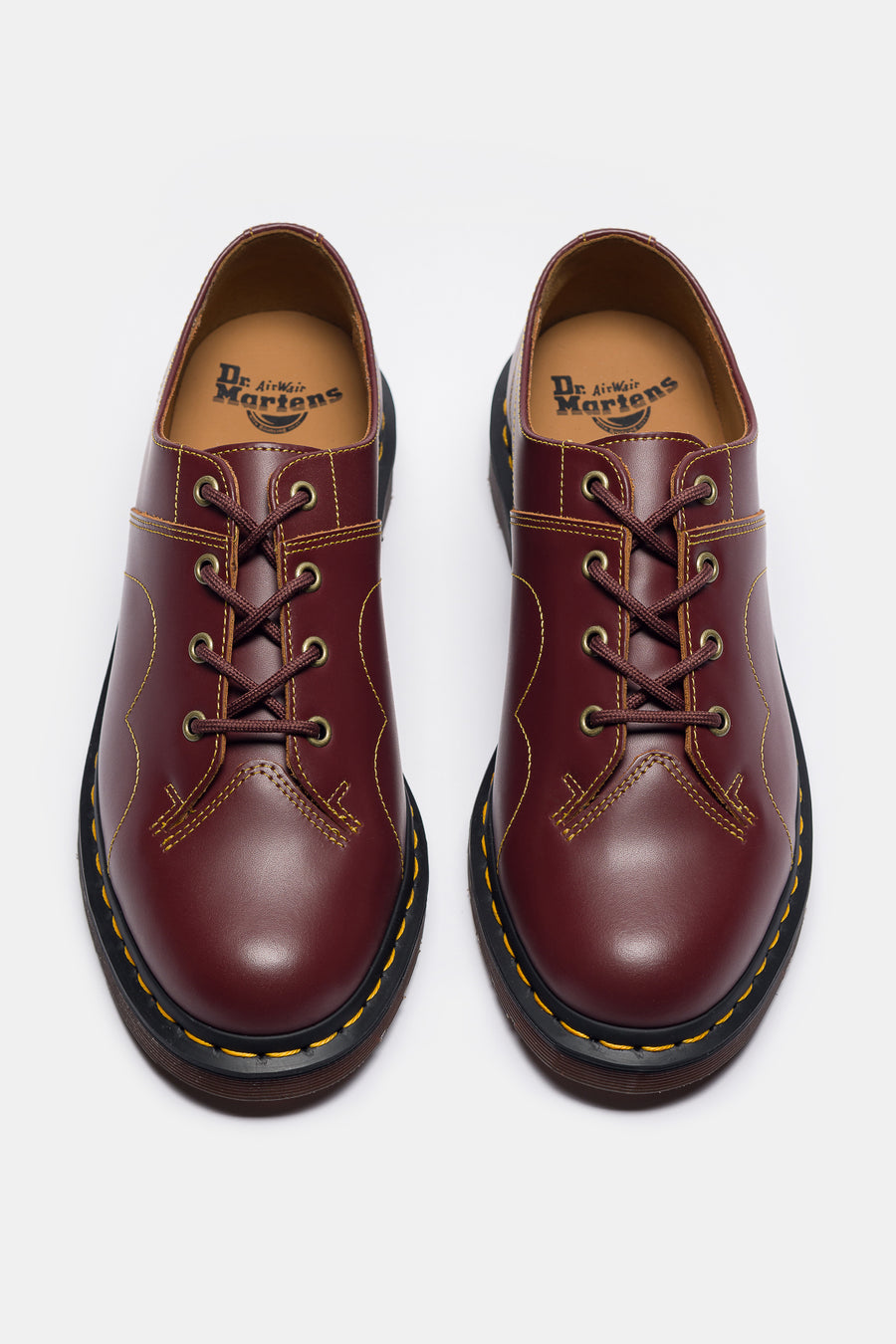 Dr. Martens Church Vintage Smooth Derby in Oxblood - Notre