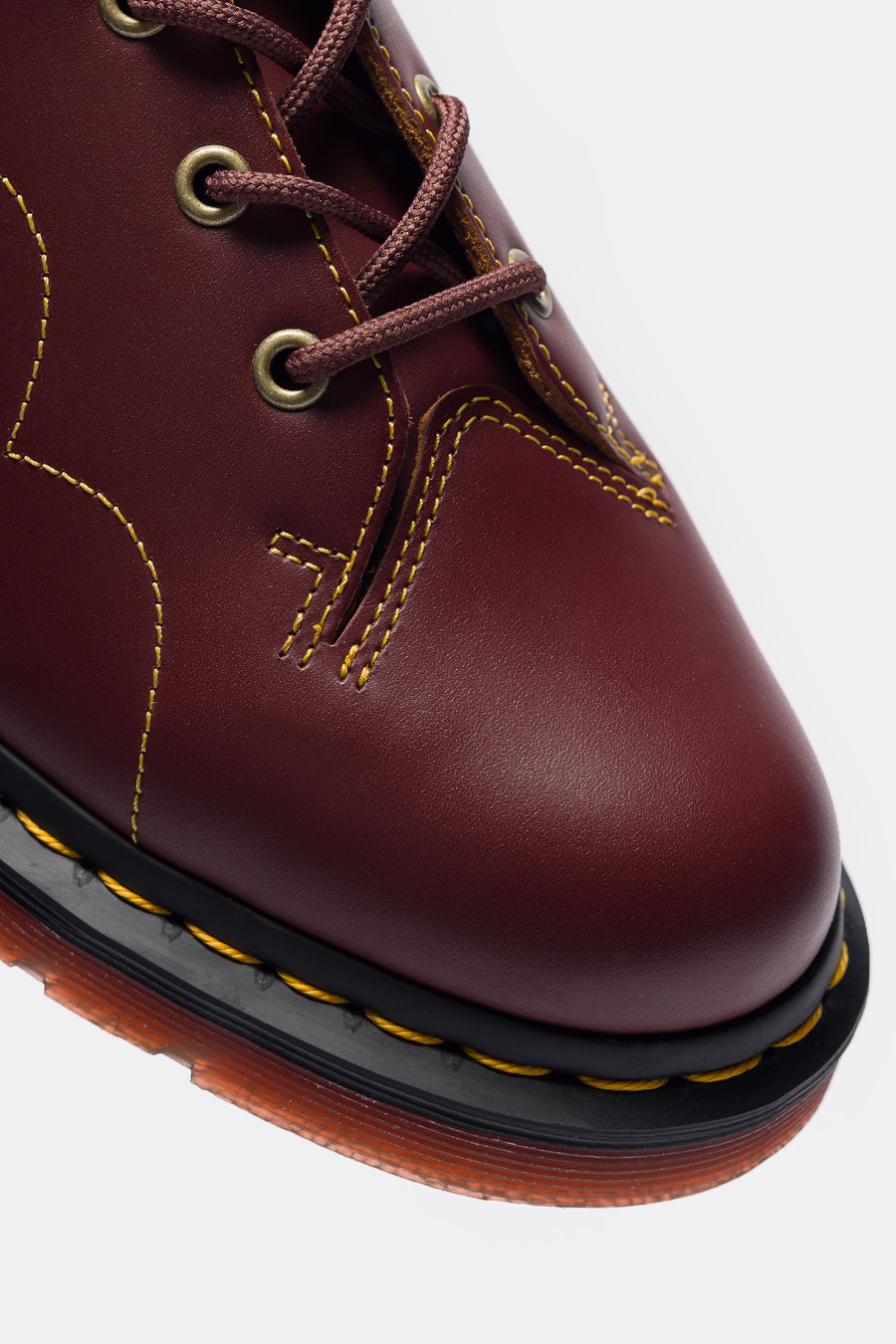 Dr. Martens Church Vintage Smooth Derby in Oxblood - Notre