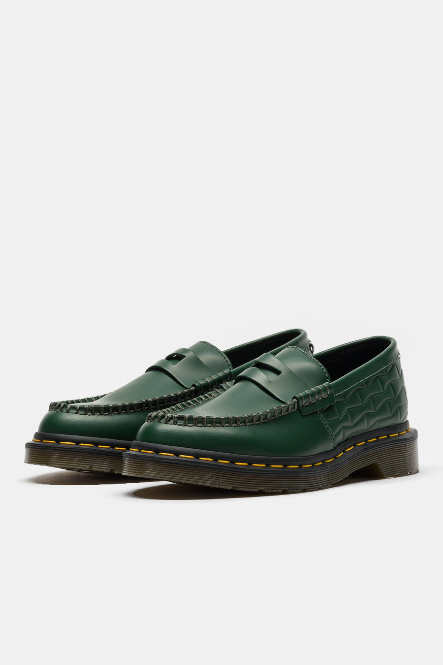 Wasted Youth Penton Loafer in Green