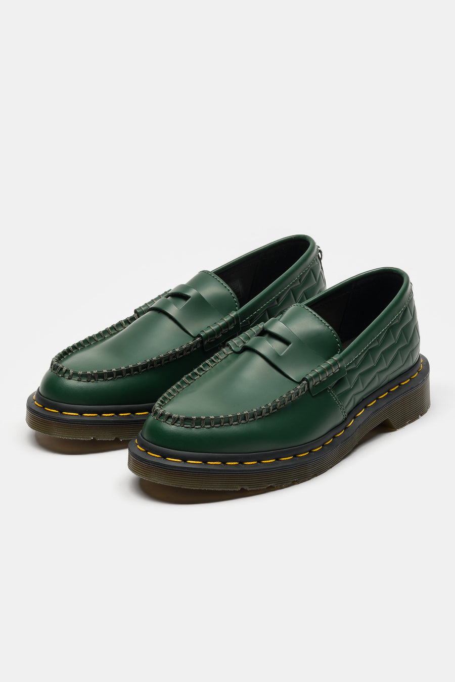 Wasted Youth Penton Loafer in Green