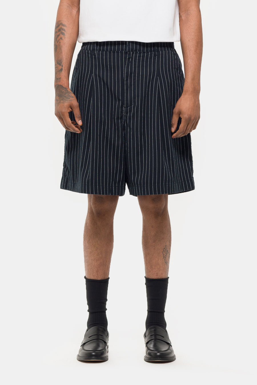 パンツ SHINZO Ukiyo Pinstripe Pleated Shorts SHINZO Ukiyo Pinstripe Pleated Shorts - メルカリ