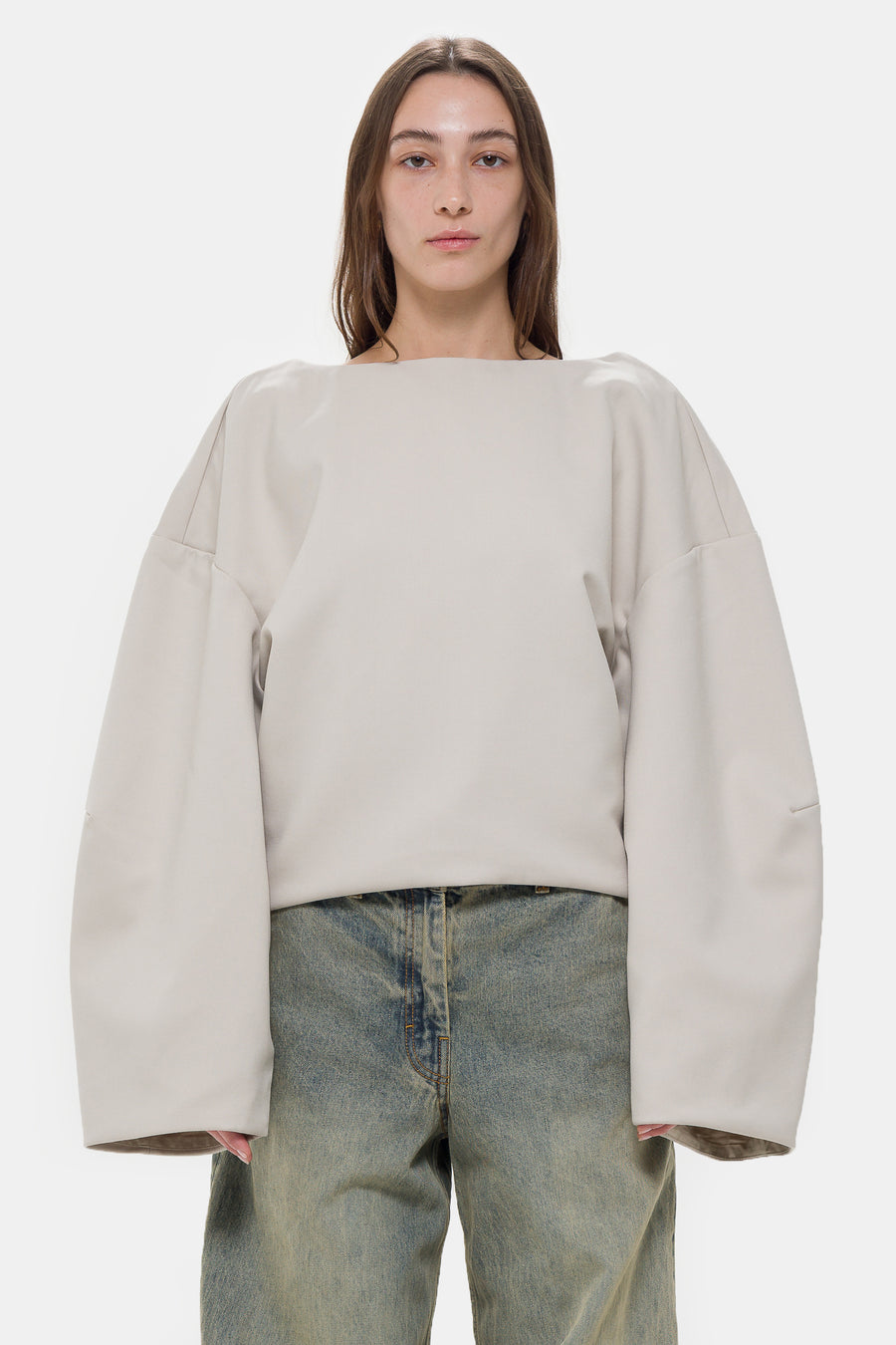 ボトムスその他 ENTIRE STUDIOS Women Pants LES2341MI Green ENTIRE STUDIOS Women Straight Pants ES2341MI GREEN (entire
