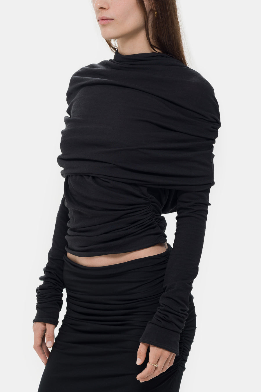 Entire Studios Bound Top in Black - Notre