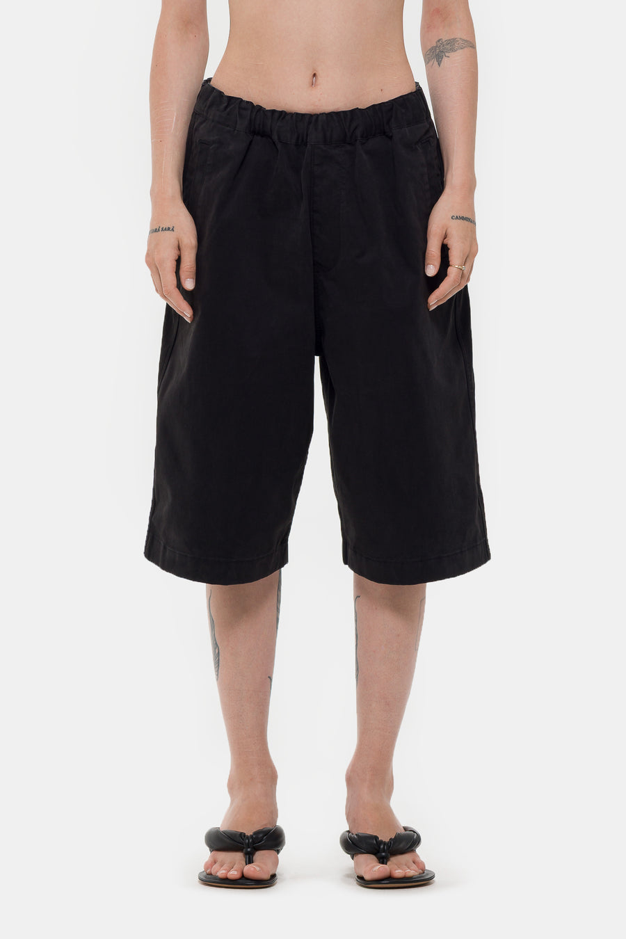 Entire Studios Boxing Short in Black - Notre