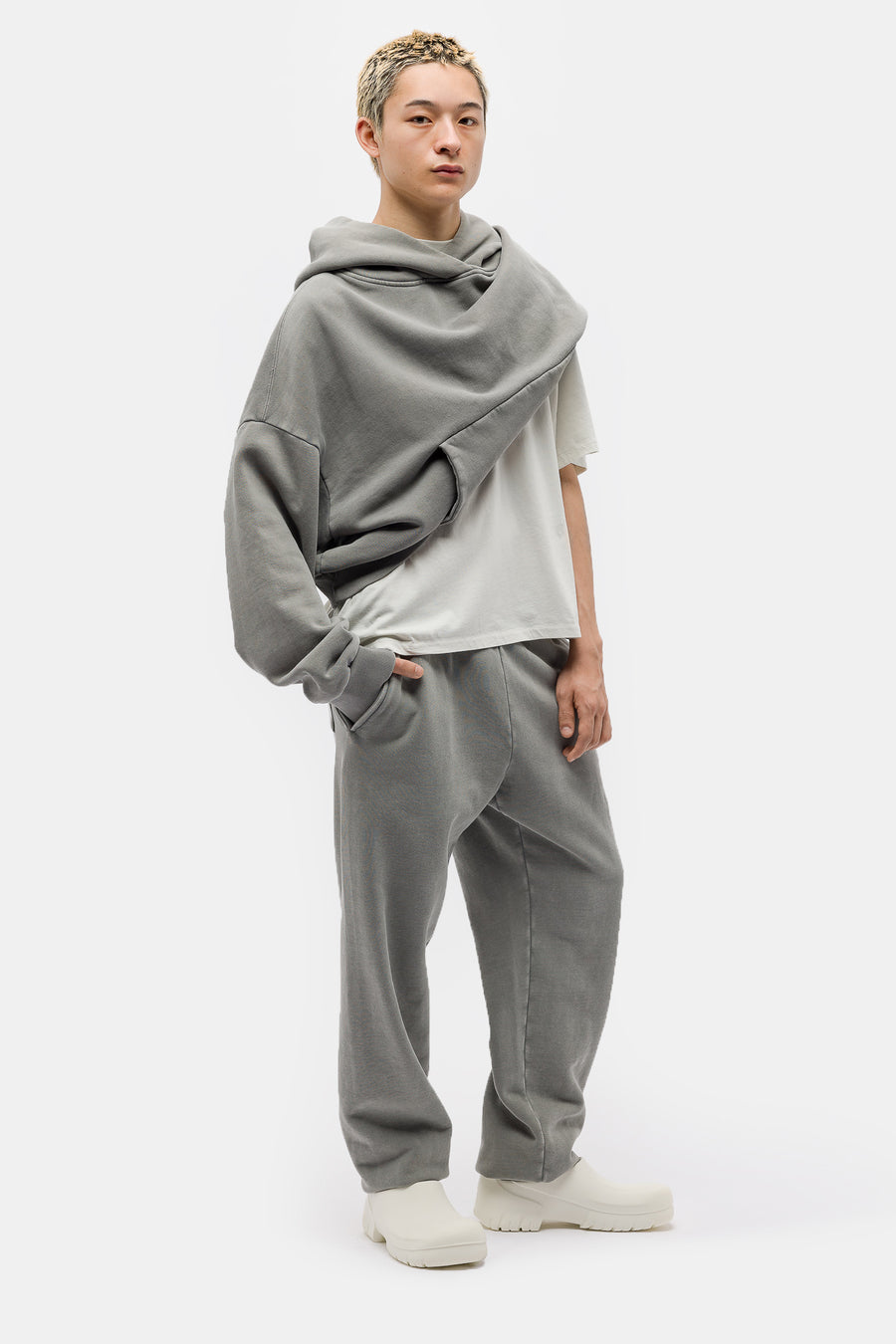 Entire Studios Dart Tee in White - Notre