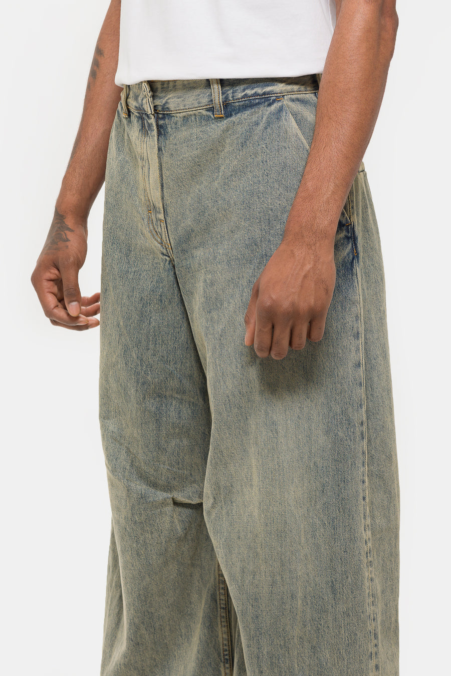 Entire Studios Dem Jean in Washed Blue - Notre