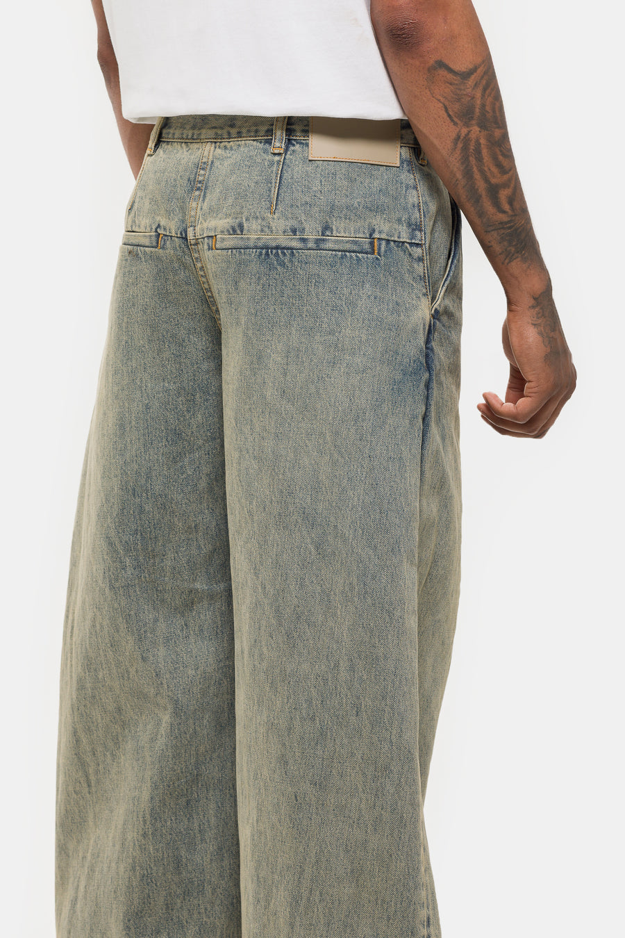 Entire Studios Dem Jean in Washed Blue - Notre