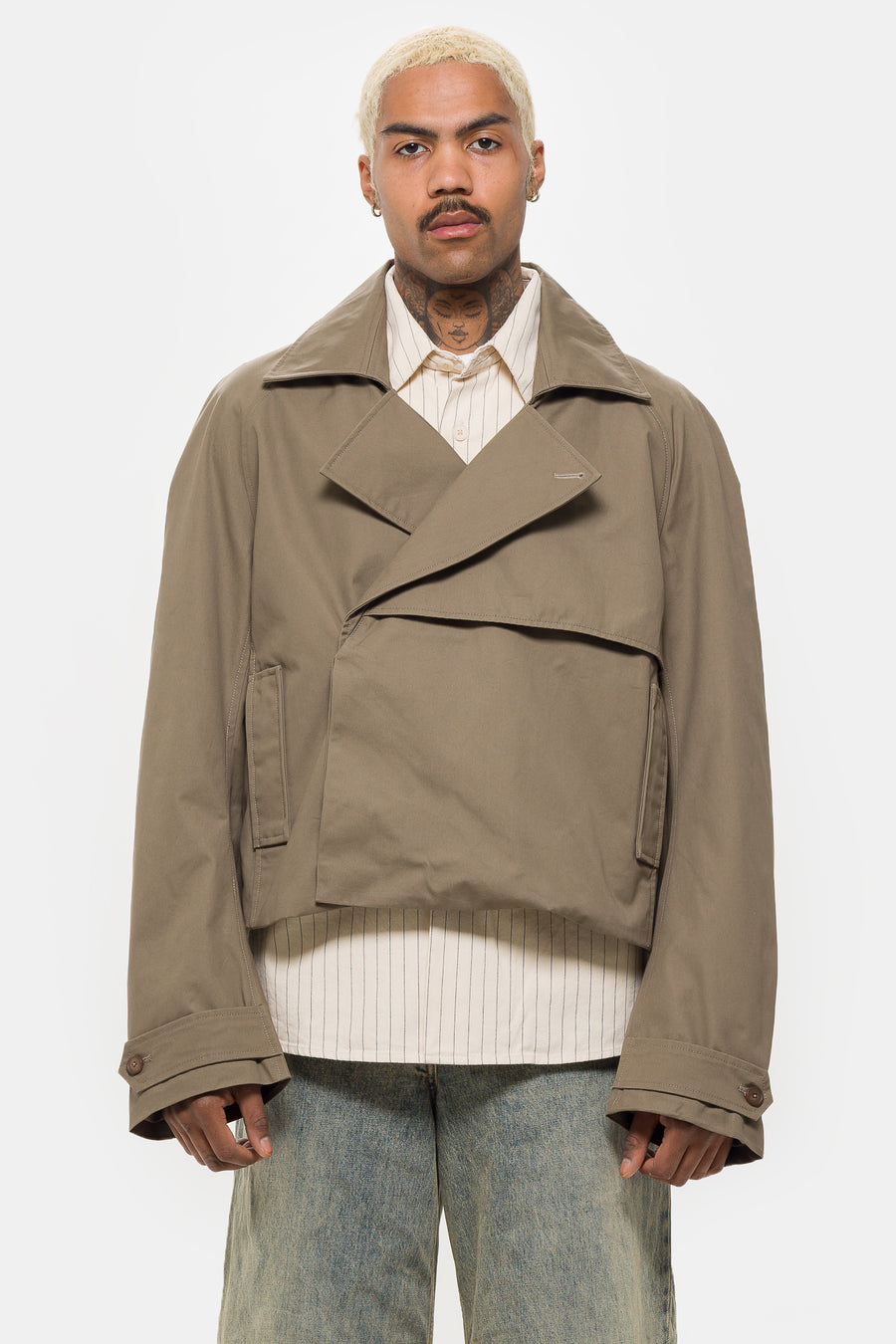 Dock Jacket in Tan - Entire Studios