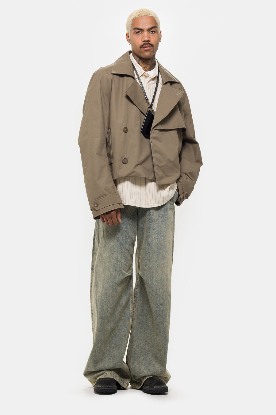 トップス TEE DOCKING LAYERED HS JACKET トップス TEE DOCKING LAYERED HS JACKET Clique Ice Pique