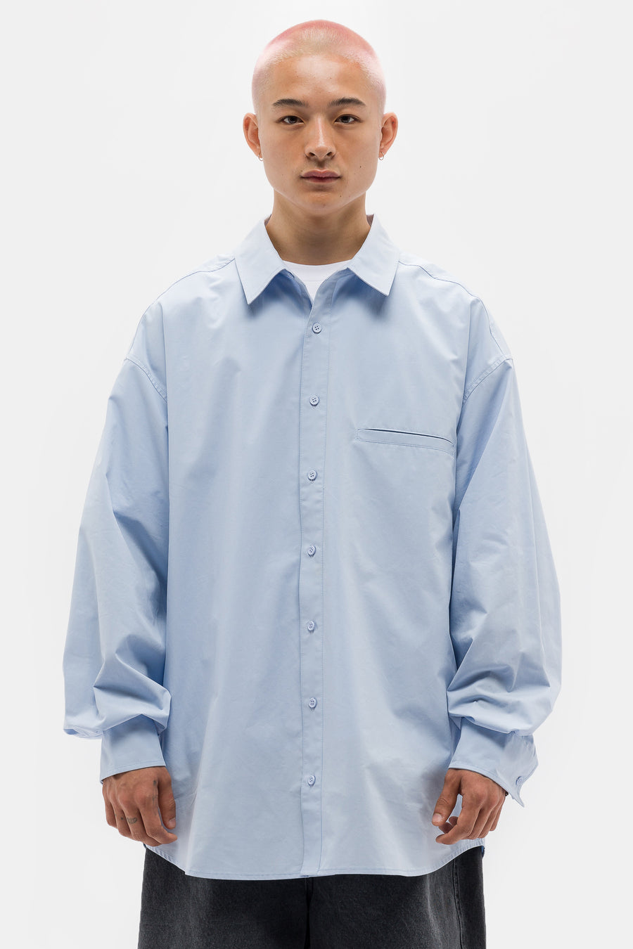 Entire Studios Giant Shirt in Blue - Notre