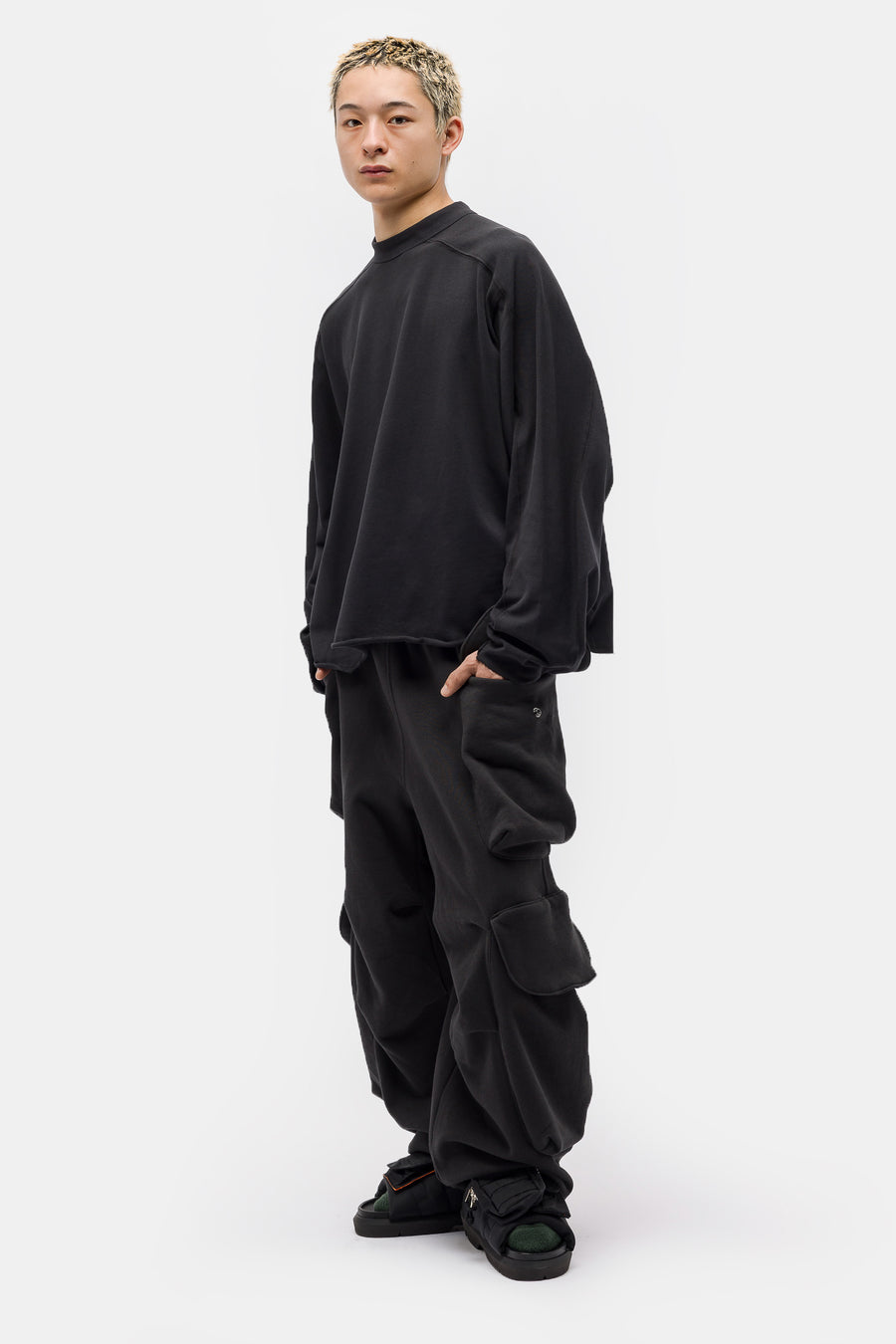 Heavy Gocar Pants in Black