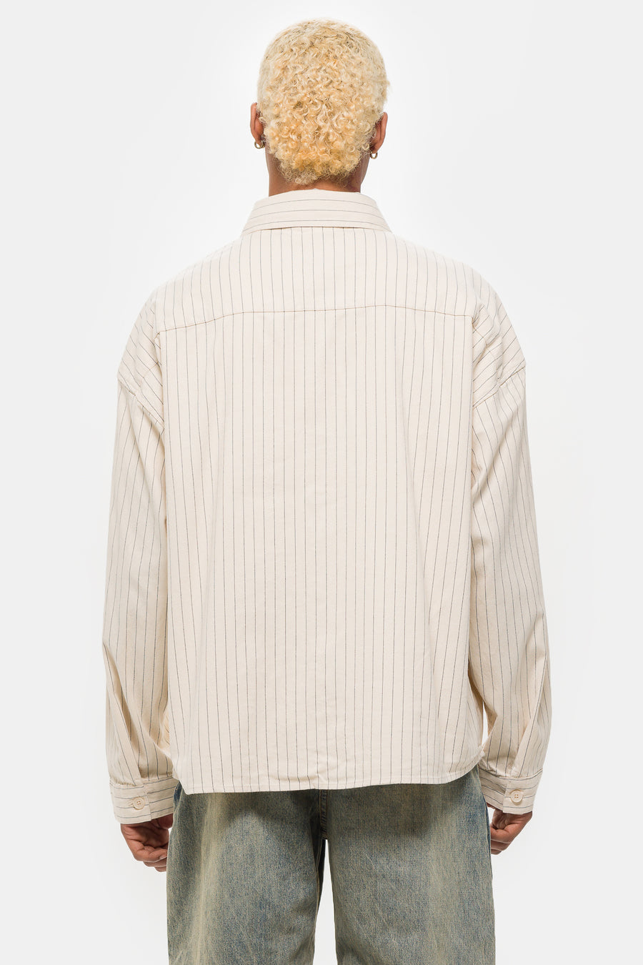 Entire Studios Miller Shirt in Off White - Notre