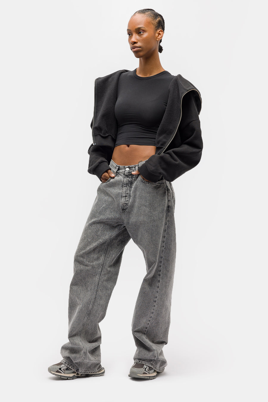 Entire Studios - Micro Tee in Black - Notre