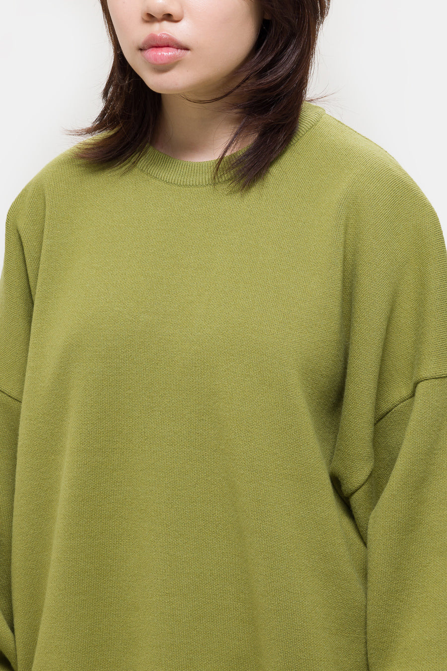 Estudio Niksen Balloon Heavy Sweater in Pistachio - Notre
