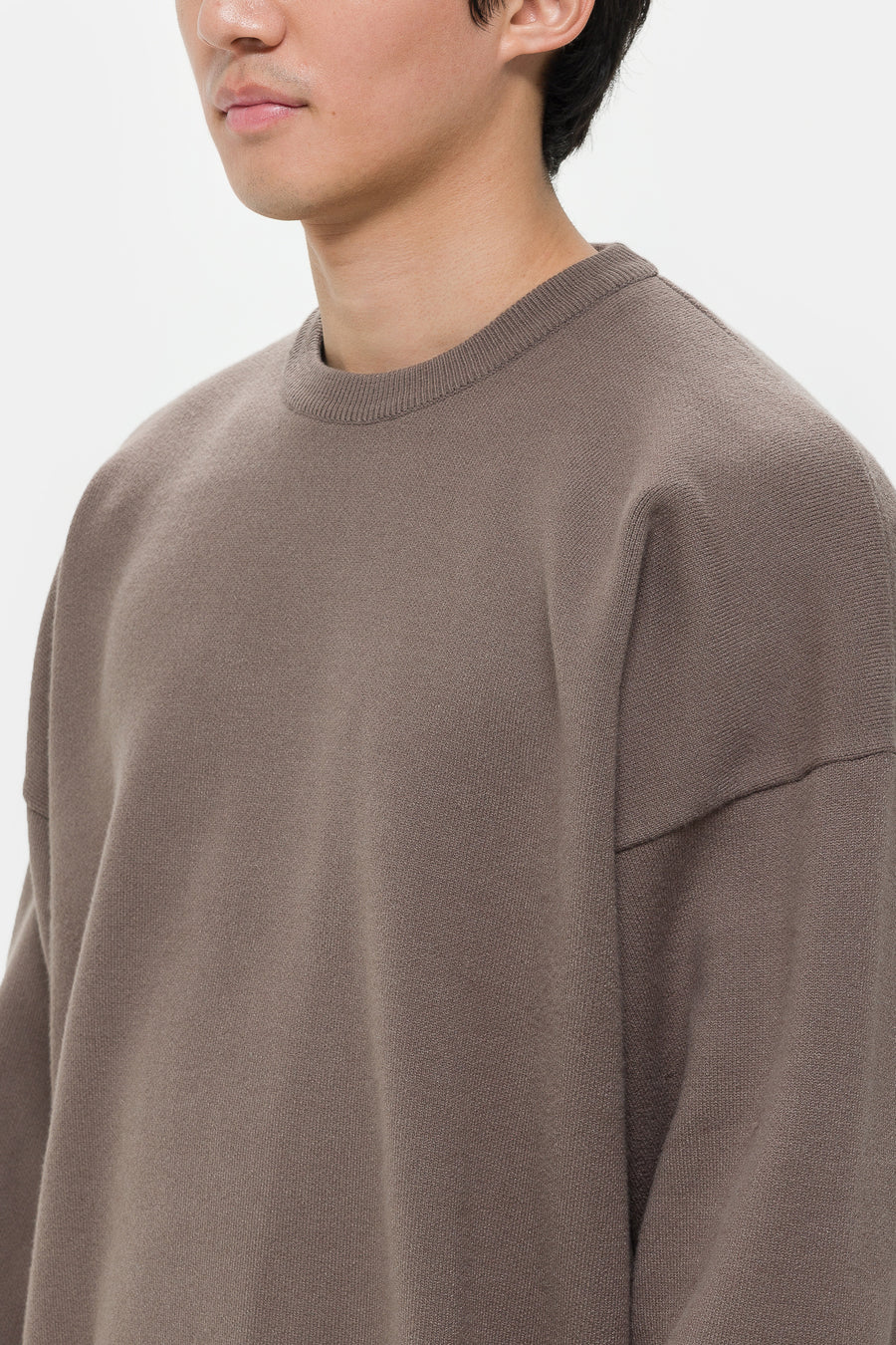 Estudio Niksen Balloon Heavy Sweater in Brown - Notre