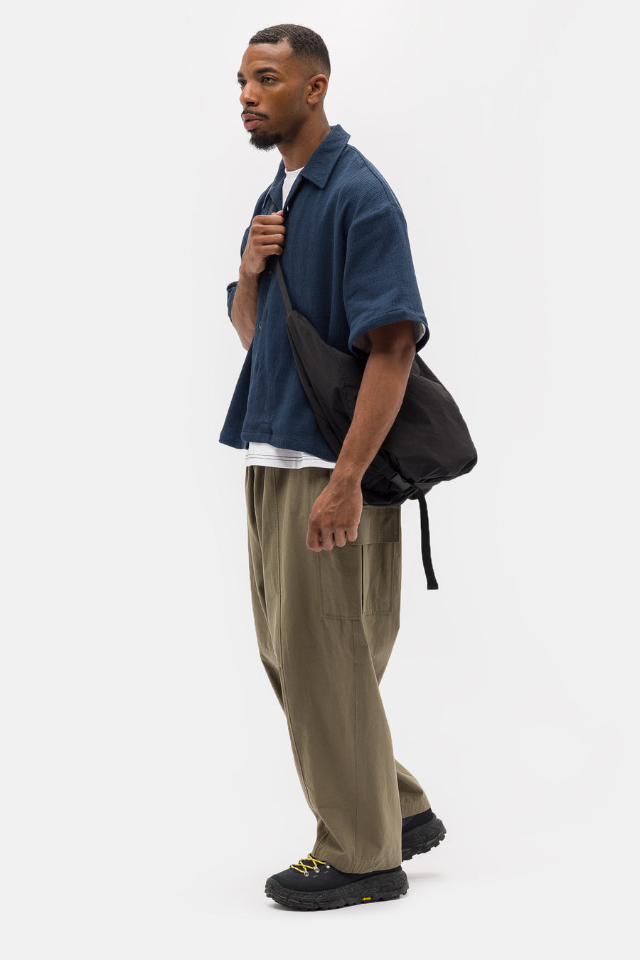 Estudio Niksen Crossbody City Bag in Black - Notre