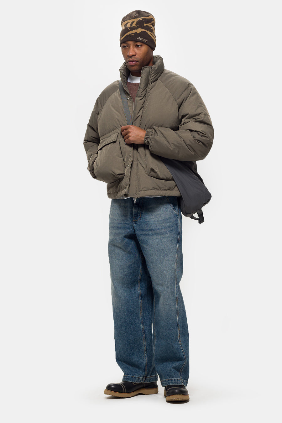 In-Stitch Denim Jean in Light Blue