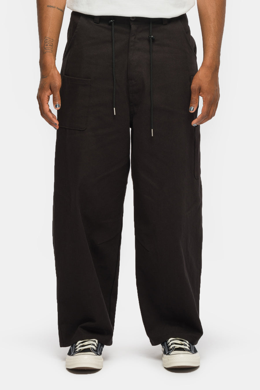 Estudio Niksen Mismatch Pocket Jean in Black - Notre