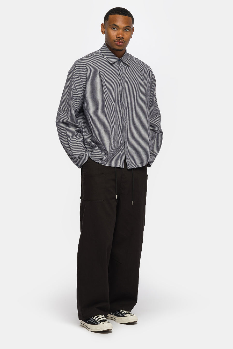 Estudio Niksen Mismatch Pocket Jean in Black - Notre