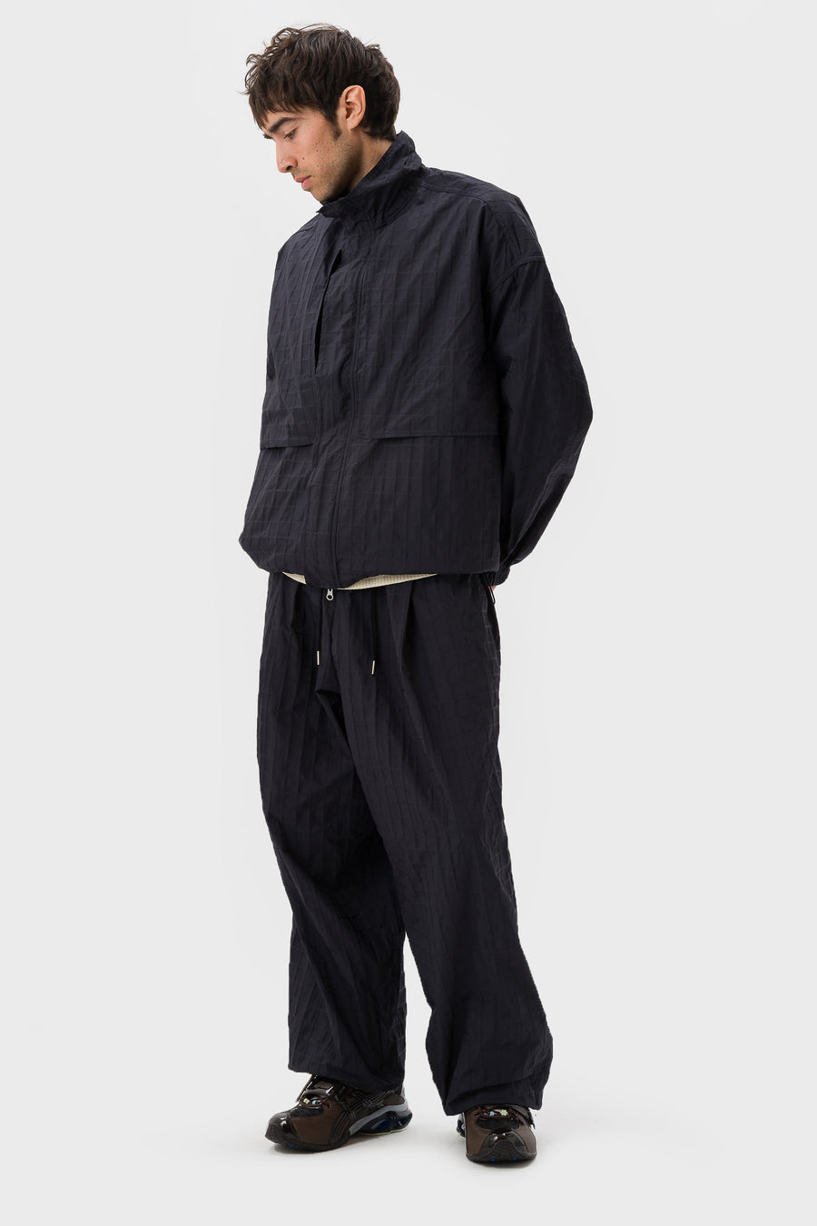 Estudio Niksen Niksen Walking Jacket in Navy - Notre
