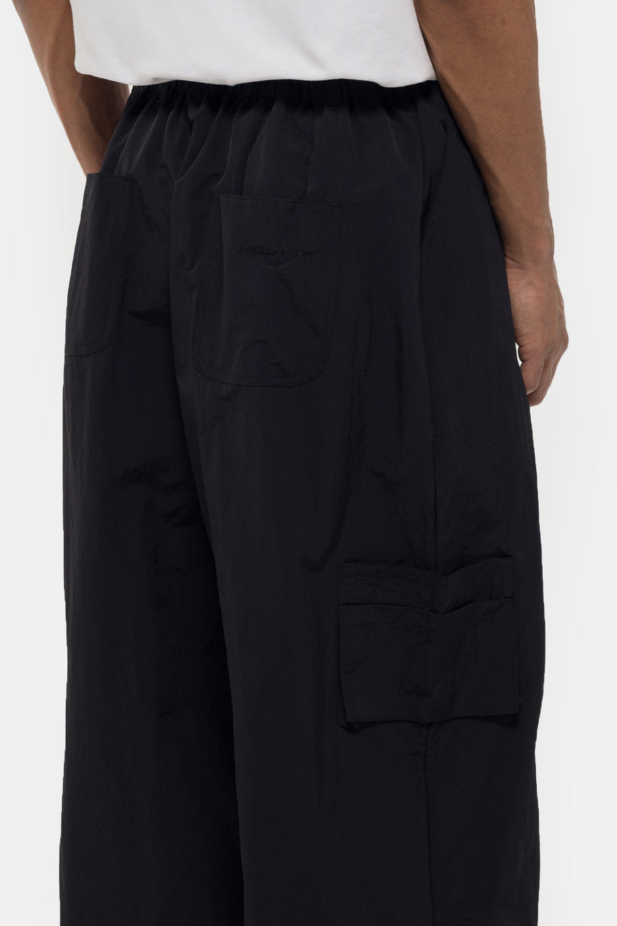 Estudio Niksen Nylon Field Pant in Black - Notre