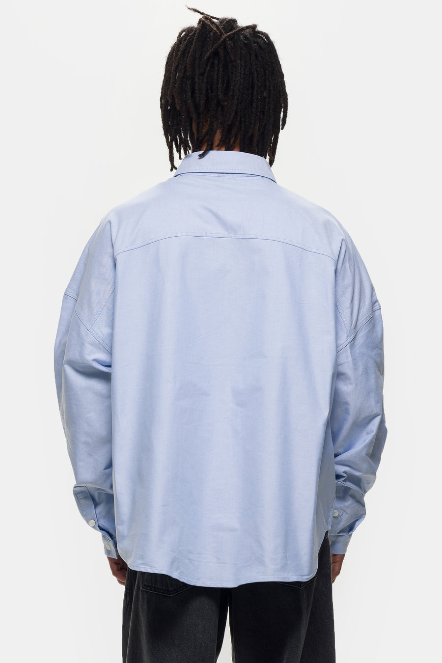 Estudio Niksen Oxford Balloon Shirt in Blue - Notre