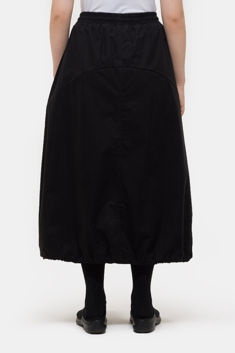 Estudio Niksen Pintuck Balloon Skirt in Black - Notre