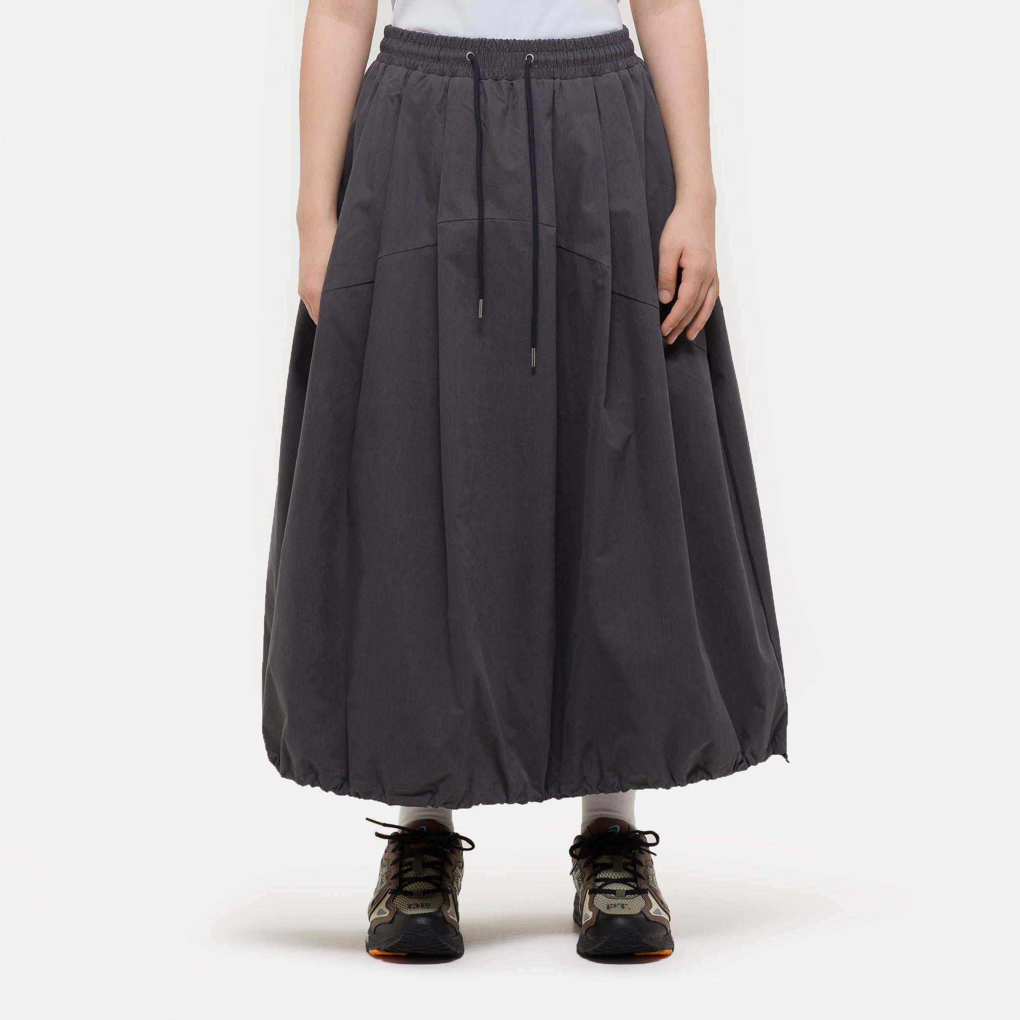 【BAON】Elcheuki Pintuck Balloon Banding Skirt PINTUCK BALLOON SKIRTS – Bodega