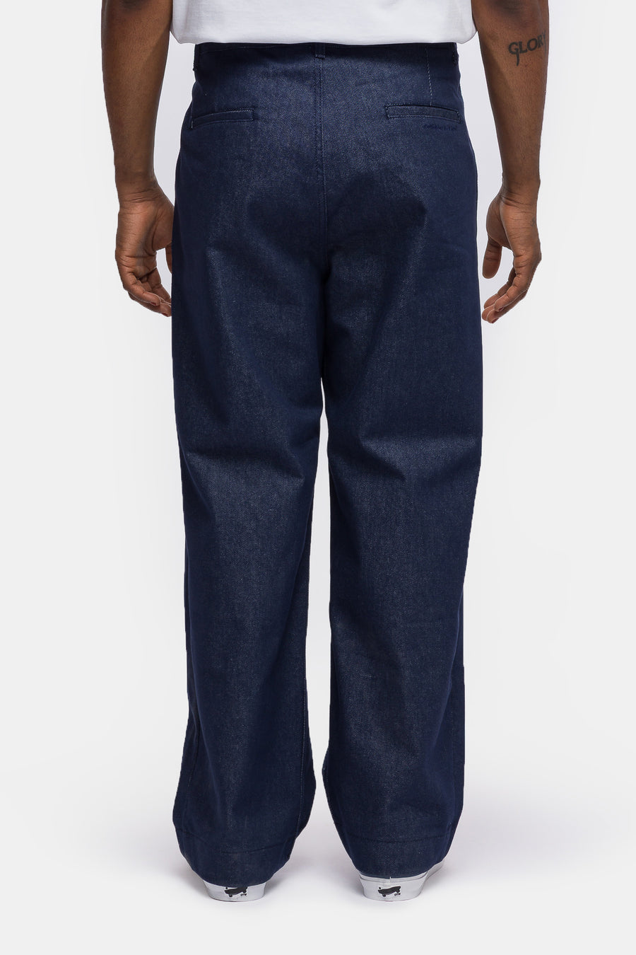 Estudio Niksen Pintuck Wide Jean in Indigo - Notre