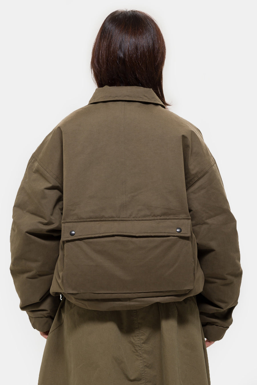 Estudio Niksen Down Pocket Jacket in Khaki - Notre