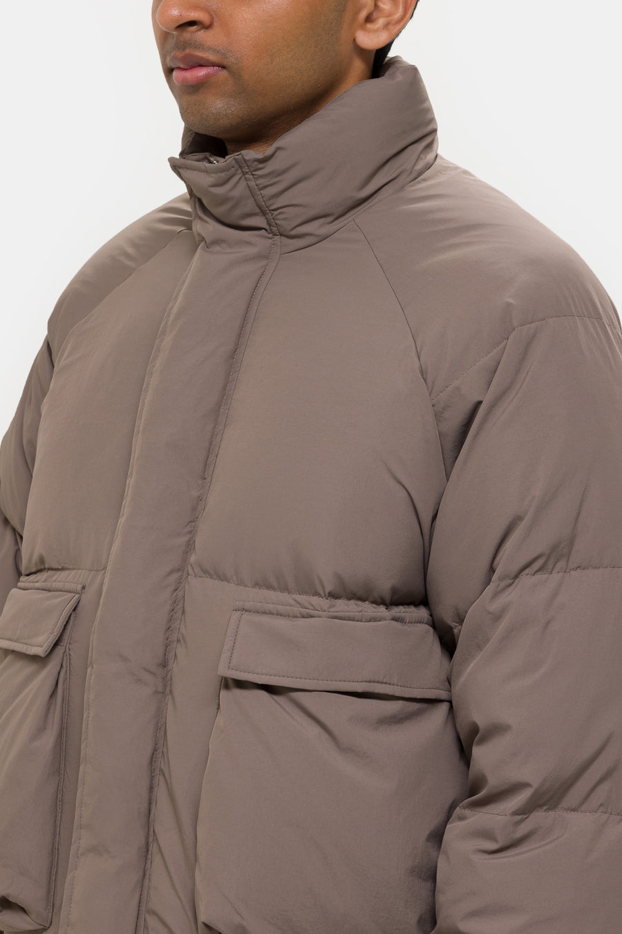 simianring Insulation jacket beige Lサイズ 005_MOUNTAINHOODED3LSEAMSEALIN