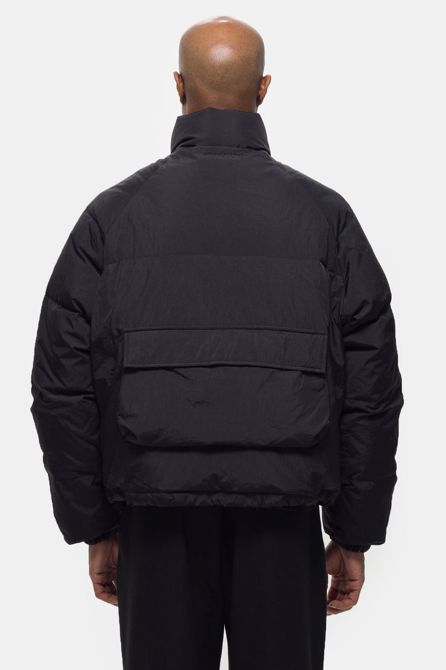 Raglan PufferJacket in Black