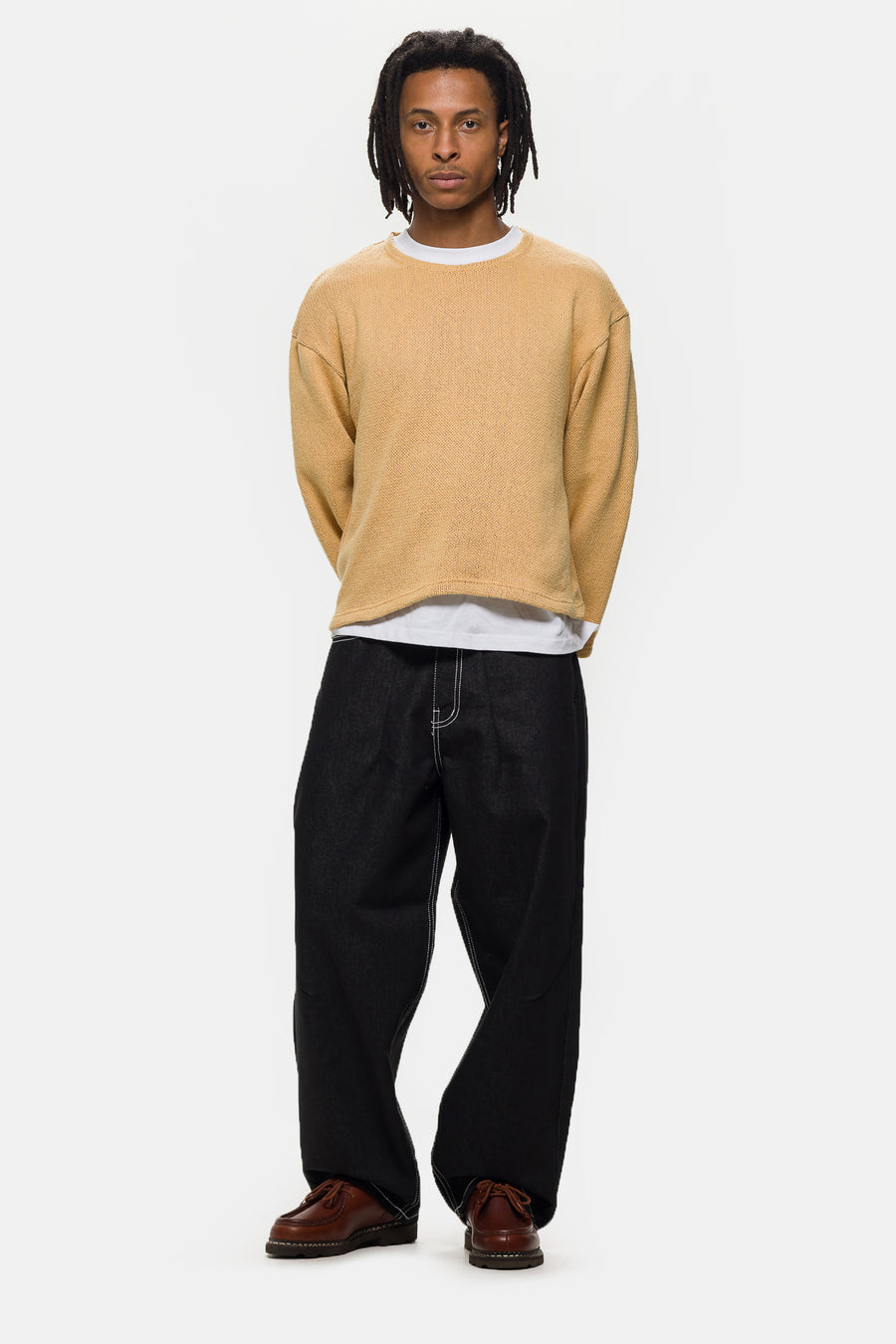 パンツ estudio niksen Raw Denim Balloon Jeans Raw Denim Balloon Jeans – Estudio Niksen