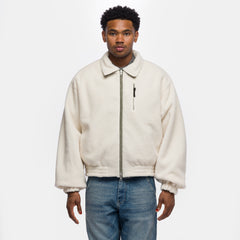 Reversible Bomber Jacket in Khaki - Estudio Niksen