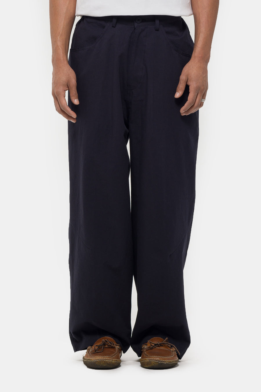 Estudio Niksen Ripstop Workers Trouser in Navy - Notre